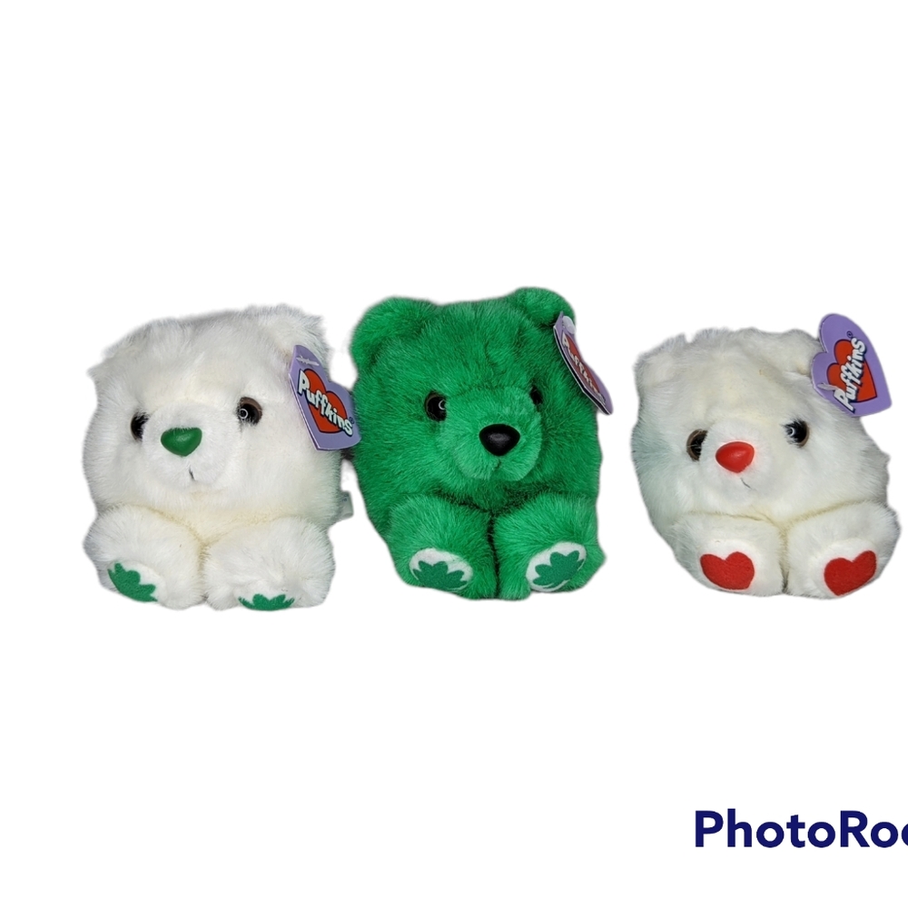 Puffkins Patrick, Patty and Hugs NWT